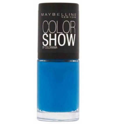 MAYBELLINE COLOR SHOW ESMALTE 654 SUPERPOWER BLUE 7 ml