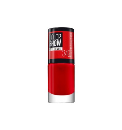 MAYBELLINE COLOR SHOW ESMALTE 349 POWER RED 7 ml