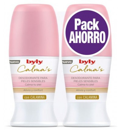 BYLY CALMA´S DEO ROLLON PIEL SENSIBLE 2 X 50 ml