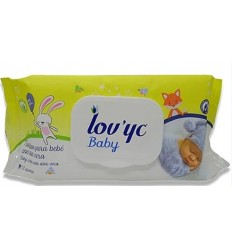 LOVYC BABY TOALLITAS 72 UNIDADES 0 % ALCOHOL