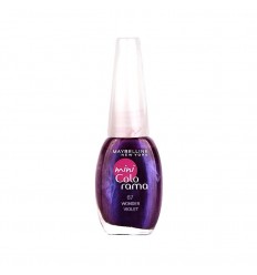 MAYBELLINE MINI COLORAMA ESMALTE 67 WONDER VIOLET 7.5 ml MAYBELLINE MINI COLORAMA ESMALTE 67 WONDER VIOLET 7.5 ml