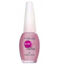 MAYBELLINE MINI COLORAMA ESMALTE 05 COTTON CANDY 7.5 ml MAYBELLINE MINI COLORAMA ESMALTE 05 COTTON CANDY 7.5 ml