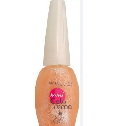 MAYBELLINE MINI COLORAMA 46 SUGAR CRYSTALS ESMALTE DE UÑAS 7,5 ml