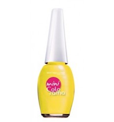 MAYBELLINE MINI COLORAMA ESMALTE 100 URBAN LEMON 7.5 ml MAYBELLINE MINI COLORAMA ESMALTE 100 URBAN LEMON 7.5 ml