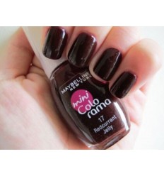 MAYBELLINE MINI COLORAMA ESMALTE 17 REDCURRANT JELLY 7.5 ml MAYBELLINE MINI COLORAMA ESMALTE 17 REDCURRANT JELLY 7.5 ml