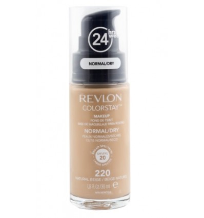 Revlon Colorstay Piel Normal / Seca SPF 20 Maquillaje 220 Natural Beige 30 ml