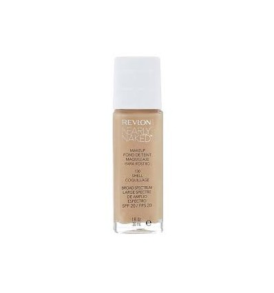 REVLON NEARLY NAKED MAQUILLAJE SPF 20 130 SHELL COQUILLAGE 30 ml