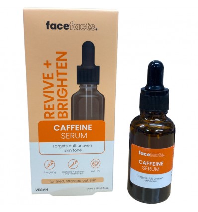FACEFACTS REVIVE+ BRIGHTEN SERUM CAFEINA 30 ml