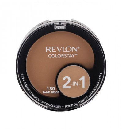 Revlon Colorstay Maquillaje Compacto y Corrector 2-en-1 tono Sand Beige 180