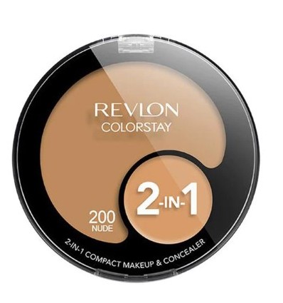 Revlon Colorstay Maquillaje Compacto 2-en-1 tono Nude 12,3 g