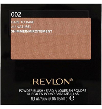 REVLON RUBOR EN POLVO 002 DARE TO BARE / AU NATUREL SHIMMER 5 g