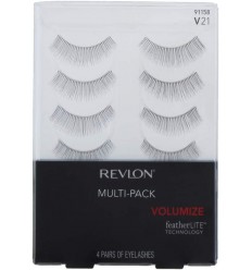 REVLON MULTI-PACK VOLUMIZE 4 PARES DE PESTAÑAS POSTIZAS 91158 V21