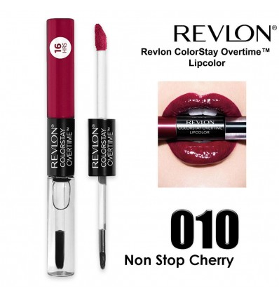 REVLON COLORSTAY OVERTIME 16 H 010 NON STOP CHERRY / CERISE CONTINUE 2.0 ml