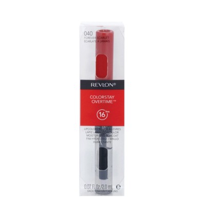 REVLON COLORSTAY OVERTIME 16 H 040 FOREVER SCARLET / ECARLATE A JAMAIS 2.0 ml