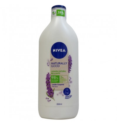 NIVEA NATURALLY GOOD LAVANDA NATURAL RELAJANTE LOCIÓN CORPORAL 350 ml