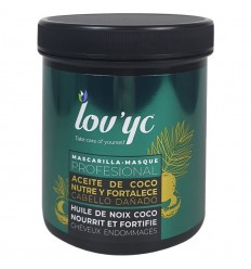 LOVYC ACEITE DE COCO NUTRE Y FORTALECE MASCARILLA 700 ml