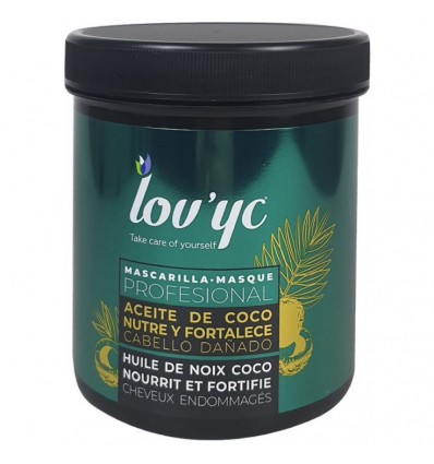 LOVYC ACEITE DE COCO NUTRE Y FORTALECE MASCARILLA 700 ml