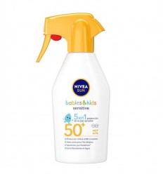 NIVEA BABIES & KIDS SENSITIVE SPF 50 SPRAY 270 ml NIVEA BABIES & KIDS SENSITIVE SPF 50 SPRAY 270 ml