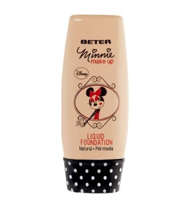 BETER MINNIE MAKE UP LIQUID FOUNDATION NATURAL - PIEL MEDIA 35 ml