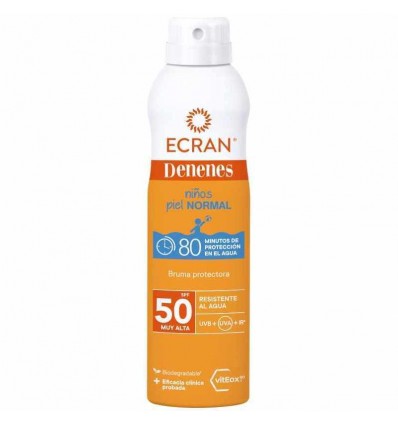 ECRAN DENENES NIÑOS PIEL NORMAL SPF 50 BRUMA SOLAR 250 ml