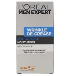 LOREAL MEN EXPERT WRINKLE DE-CREASE MOISTURISER 50 ml