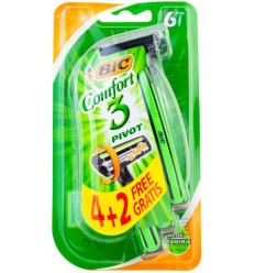 BIC COMFORT 3 PIVOT 4 + 2 UNIDADES