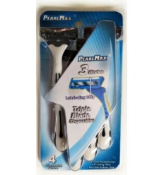 PEARLMAX 3 BLADES TRIPLE BLADE 4 UNIDADES PEARLMAX 3 BLADES TRIPLE BLADE 4 UNIDADES