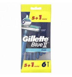 GILLETTE BLUE II PLUS 5+1 CUCHILLAS
