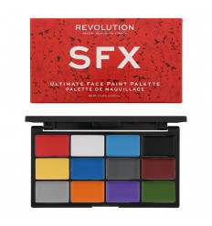 REVOLUTION SFX ULTIMATE FACE PAINT PALETTE 12 X 1 g REVOLUTION SFX ULTIMATE FACE PAINT PALETTE 12 X 1 g
