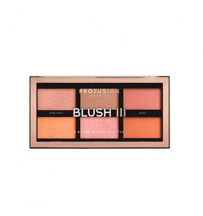 PROFUSION BLUSH III PALETTE 6 TONOS 16 g