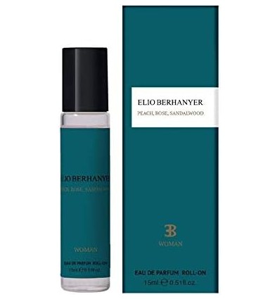 ELIO BERHANYER PEACH , ROSE , SANDALWOOD WOMAN EDP ROLLON 15 ml