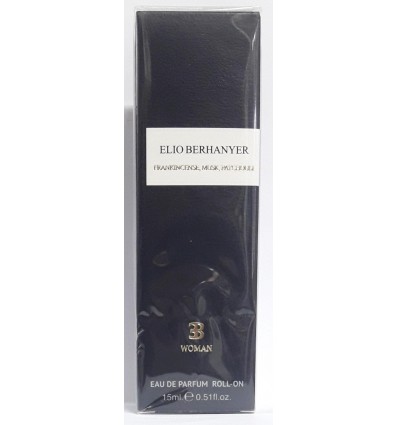 ELIO BERHANYER FRANKINCENSE, MUSH , PATCHOULI WOMAN EDP ROLLON 15 ml