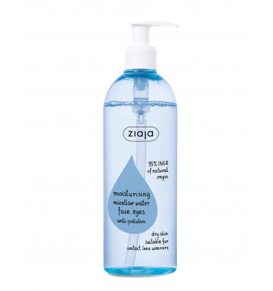 ZIAJA AGUA MICELAR HIDRATANTE ROSTRO Y OJOS 390 ml