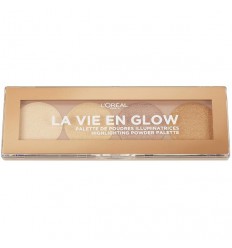 L'ORÉAL LA VIE EN GLOW PALETA ILUMINADORES 01 WARM GLOW 5 g