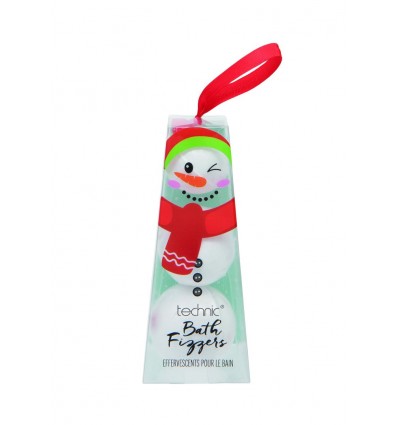 TECHNIC CHRISTMAS NOVELTY MUÑECO DE NIEVE 3 u bolas efervescentes Ref. 993803