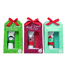 TECHNIC CHRISTMAS NOVELTY HAND CREAM & NAIL FILE