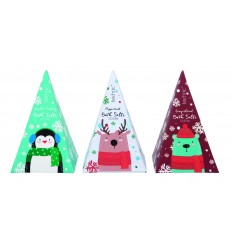 CHRISTMAS NOVELTY BATH SALT TREES