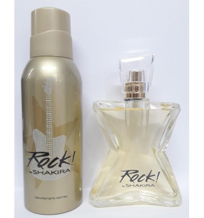 PROMO PACK SHAKIRA ROCK DEO SPRAY 150 ml + REGALO PROBADOR SHAKIRA ROCK 80 ml SPRAY