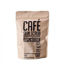 CAFÉ SKIN SCRUB Exfoliante corporal de café 100% natural 200 gr Hecho en Australia