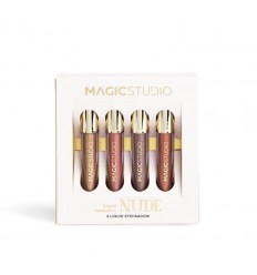 MAGIC STUDIO NUDE 4 PCS LIQUID EYESHADOWS SET