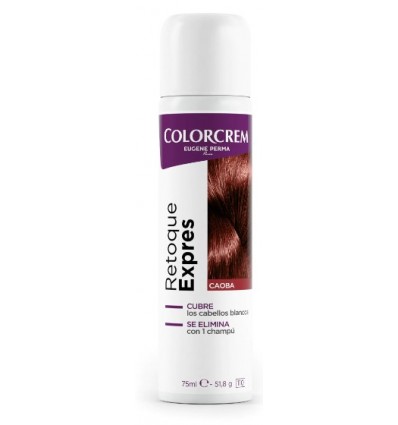 COLORCREM RETOQUE EXPRES CUBRE RAICES CAOBA 75 ml