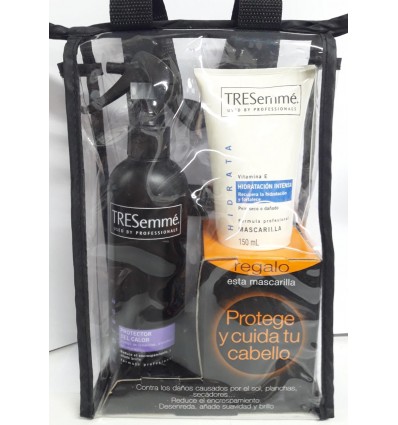 TRESEMME PROTECTOR DEL CALOR 300 ml + MASCARILLA HISRATACIÓN INTENSA 150 ml