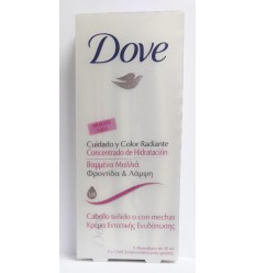 DOVE CUIDADO Y COLOR RADIANTE CABELLO TEÑIDO O CON MECHAS 5 MONODOSIS DE 15 ml