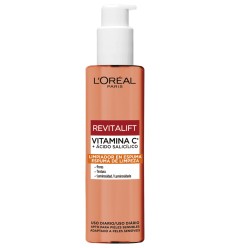 LOREAL REVITALIFT VITAMINA C + ÁCIDO SALICÍLICO LIMPIADOR EN ESPUMA 150 ml