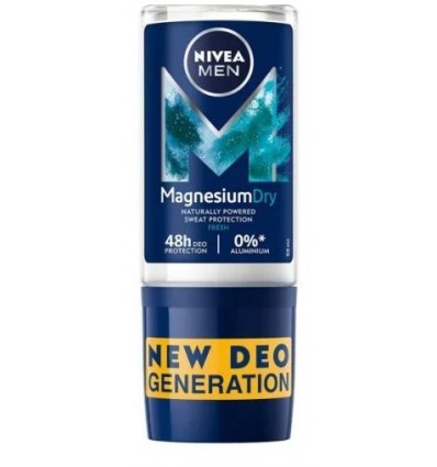 NIVEA MAGNESIUM DRY FRESH MEN DEO ROLLON 48 H 50 ml