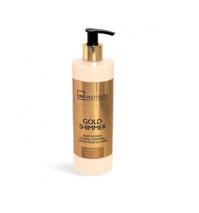 IDC INSTITUTE BODY LOTION GOLD SHIMMER 400ml