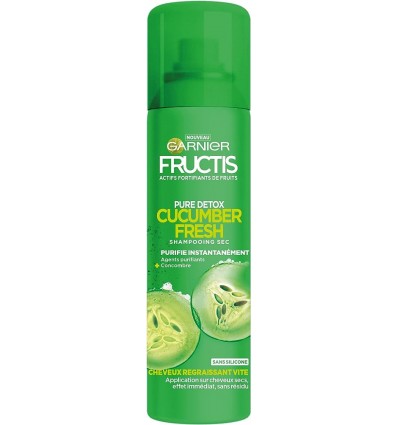 FRUCTIS CUCUMBER FRESH CHAMPÚ SECO 150 ml