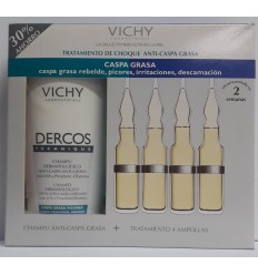 VICHY DERCOS TRATAMIENTO DE CHOQUE ANTICASPA GRASA