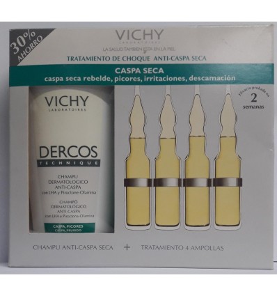 VICHY DERCOS TRATAMIENTO DE CHOQUE ANTICASPA SECA