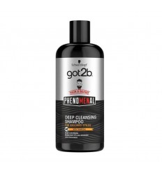 SCHWARZKOPF GOT2B PHENOMENAL DEEP CLEASING CHAMPÚ 250 ml SCHWARZKOPF GOT2B PHENOMENAL DEEP CLEASING CHAMPÚ 250 ml